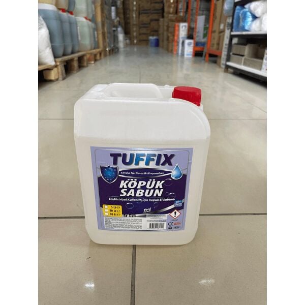 Tuffix Köpük Sabun 5 Litre El Yıkama Sabunu - pH Nötr Profesyonel Endüstriyel EL Sabunu