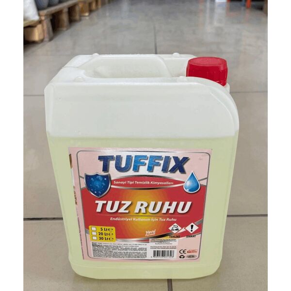 Tuffix 20 Litre Tuz Ruhu - Endüstriyel Kullanım İçin Güçlü Temizlik ve Kireç Çözücü