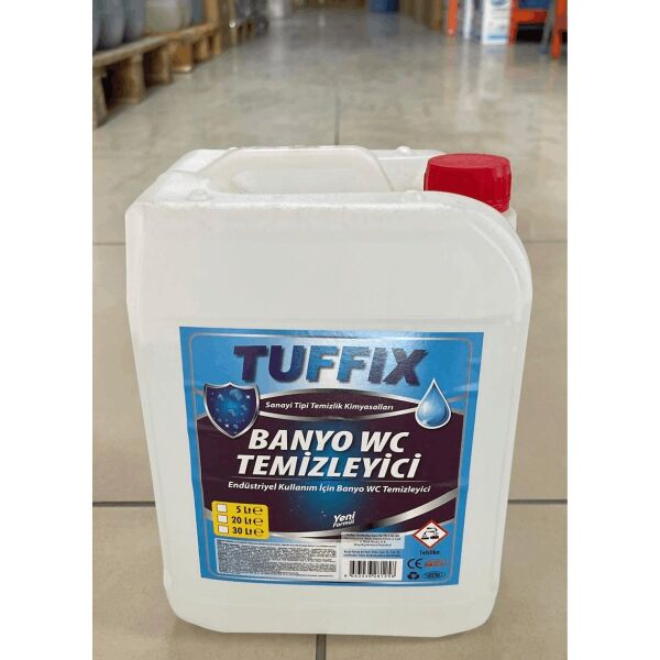 Tuffix 5 Litre Banyo WC Temizleyici - Güçlü Temizlik ve Hijyen