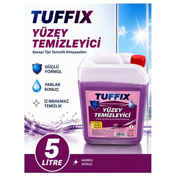 Tuffix 5 Litre Yüzey Temizleyici - Güçlü ve Kalıcı Ferahlık
