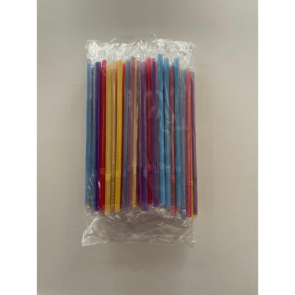 1.000 Adet AVANTAJ PAKETİ Tek Tek Ambalajlı Körüklü Karışık Renkli Plastik Pipet