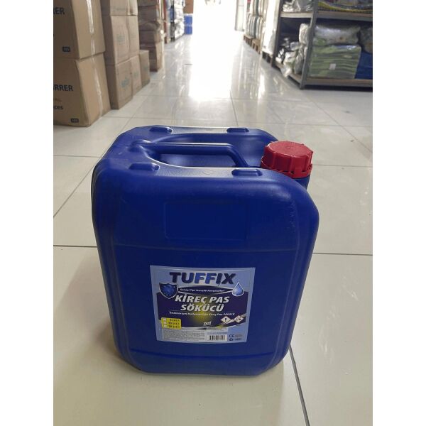 Tuffix 20 Litre Kireç Pas Sökücü Endüstriyel Güçlü Temizlik Ürünü - Kireç, Pas ve Mineral Kalıntı Temizleyici