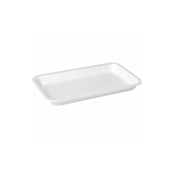 Yüksek Kalite 150 ADET İki Kiloluk 2000 gr Köpük Tabak - 17 x 27 cm