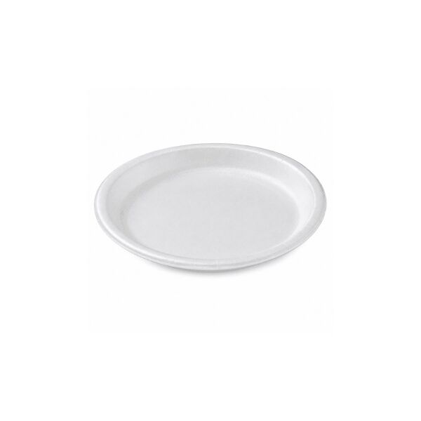 Yüksek Kalite 100 ADET Yuvarlak Oval Köpük Tabak - 17 cm